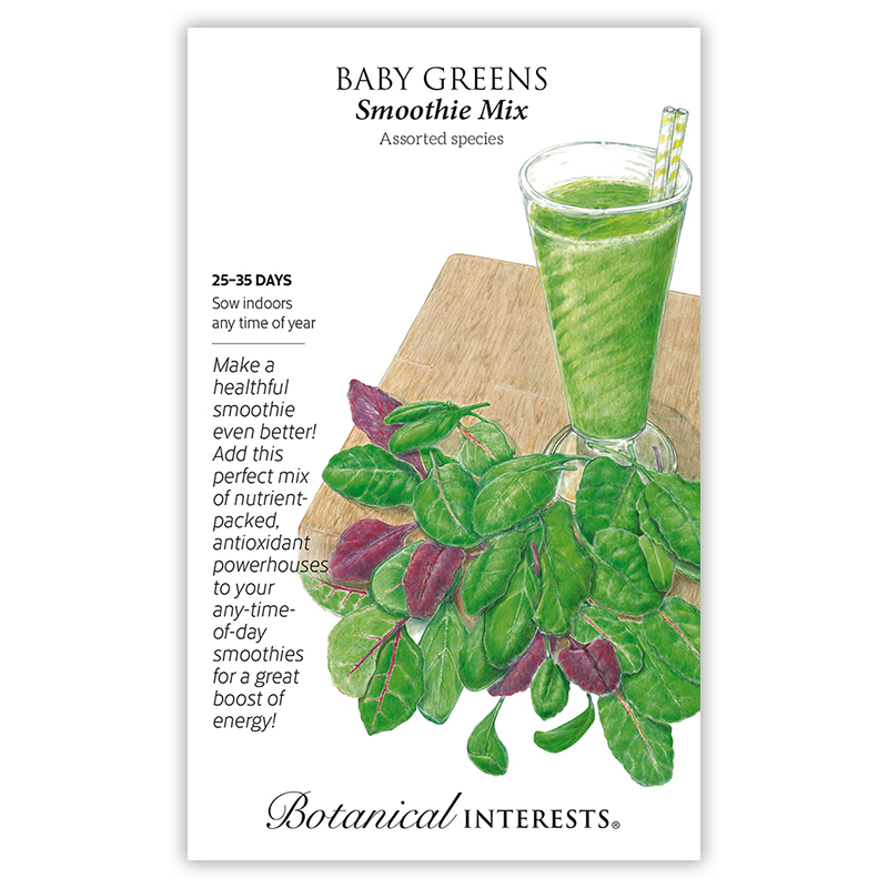Smoothie Mix Baby Greens Seeds view 3