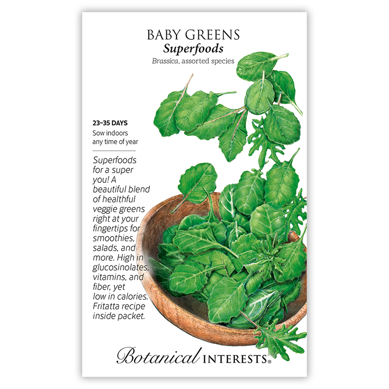 Superfoods Baby Greens Seeds      view 3