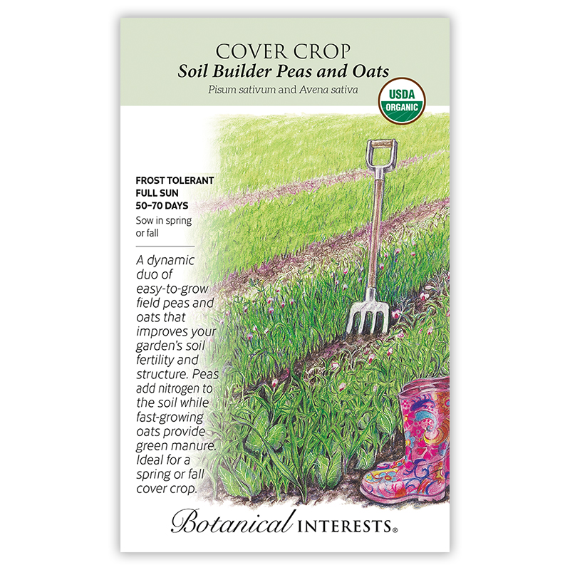 Soil Builder Peas and Oats Cover Crop Seeds    view 4