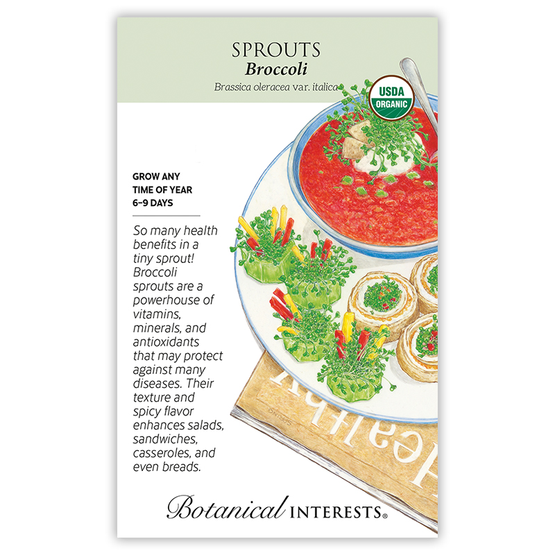 Sprout Sampler Seed Collection      view 3