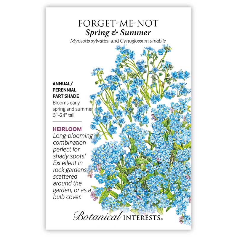 Spring and Summer Forget-Me-Not Seeds     view 3