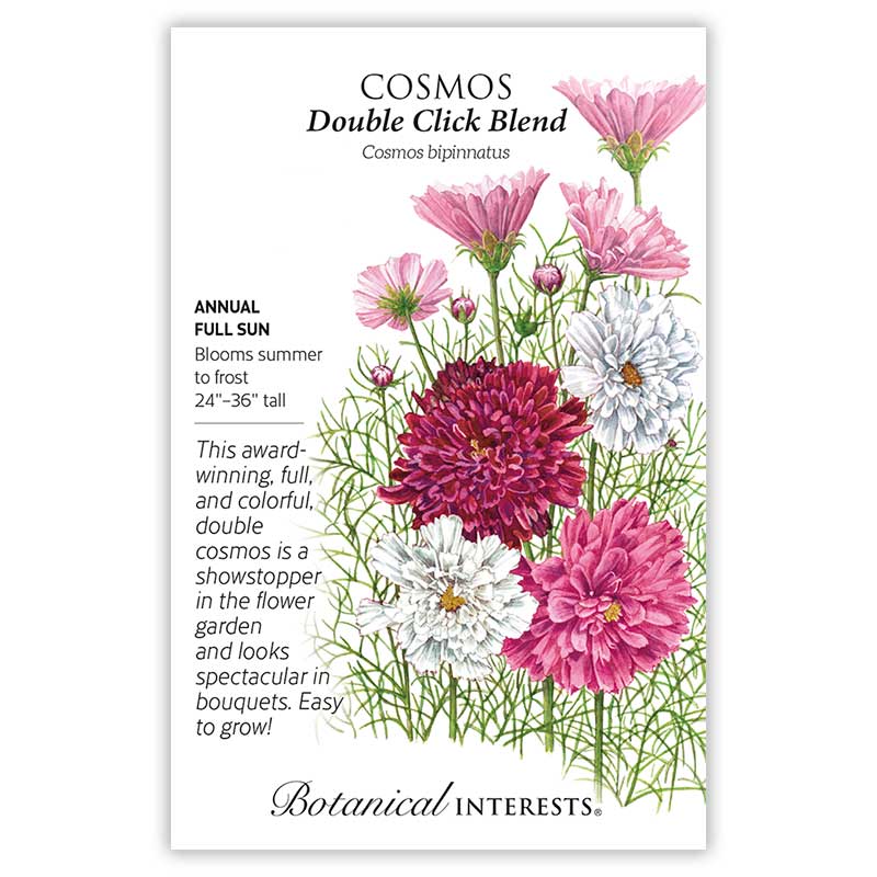 Double Click Blend Cosmos Seeds     view 3
