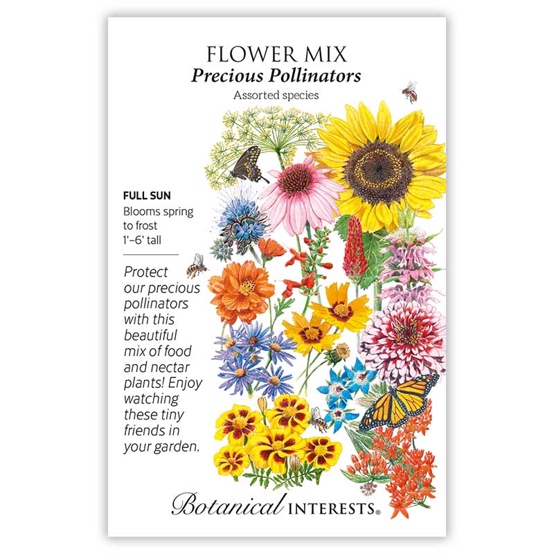 Precious Pollinators Flower Mix Seeds     view 2