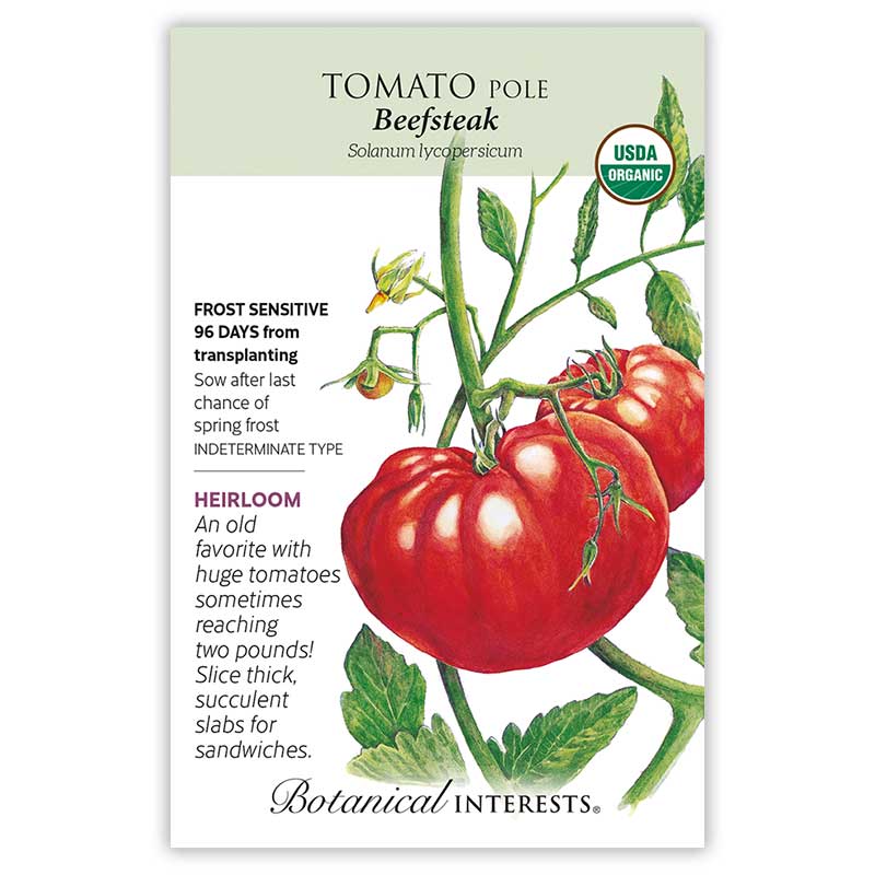 Beefsteak Pole Tomato Seeds     view 3