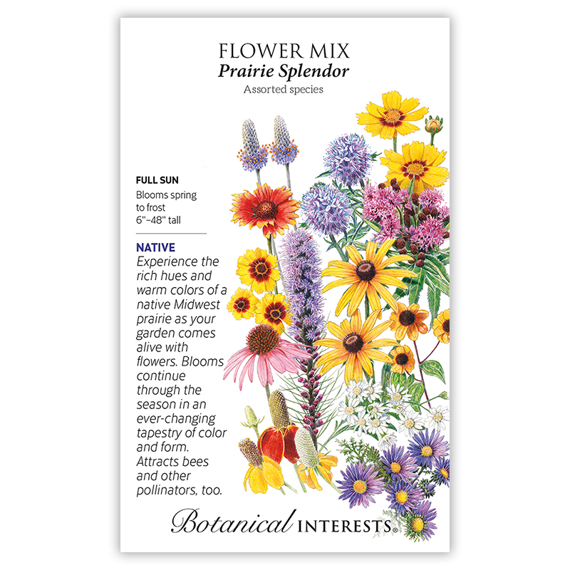 Prairie Splendor Flower Mix Seeds     view 2