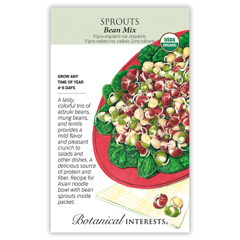 Bean Mix Sprouts Seeds      view 3