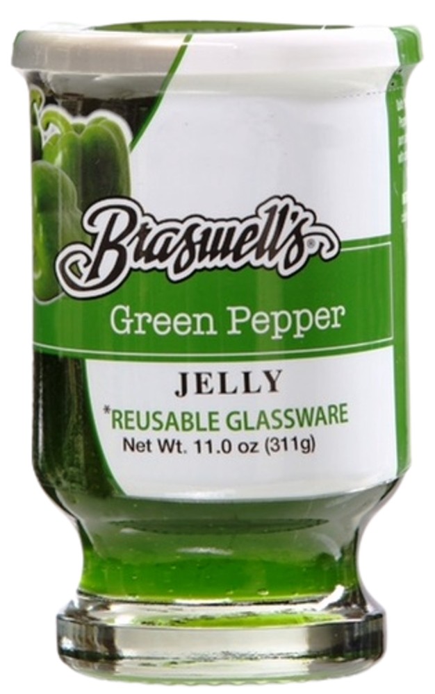 Green Pepper Jelly 11oz  (Reusable Glassware)
