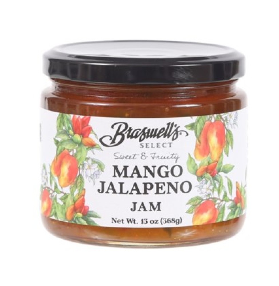Braswell's Select Mango Jalapeno Jam 13 oz