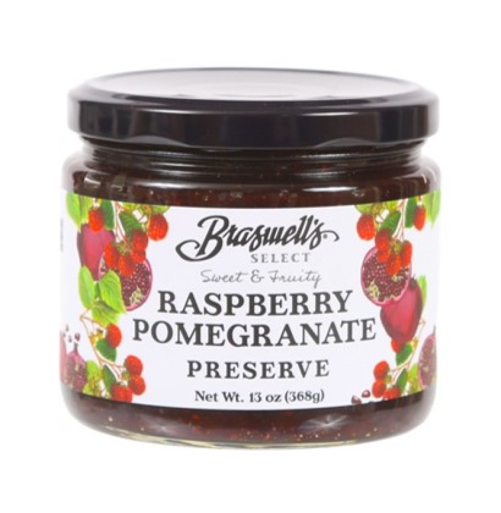 Braswell's Select Raspberry Pomegranate Preserve 13 oz