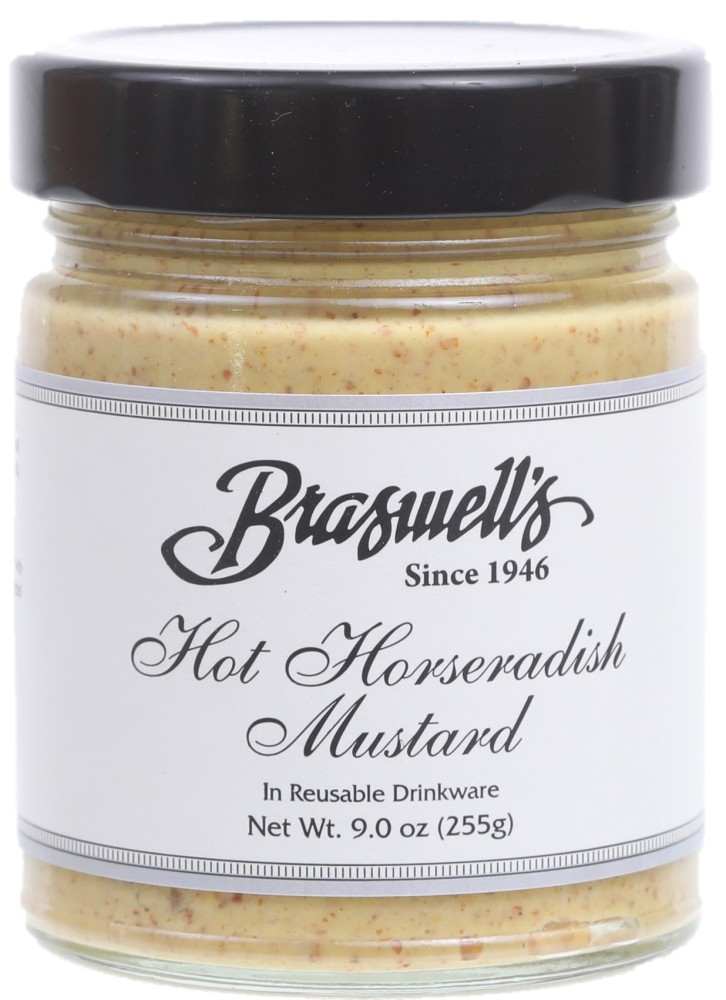Hot Horseradish Mustard 9 oz