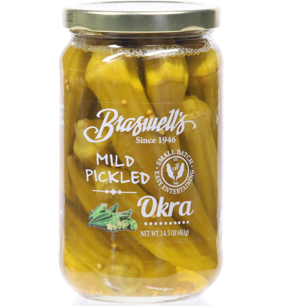 Mild Pickled Okra 14.5 oz