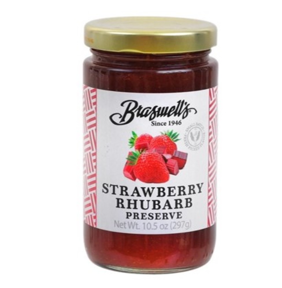 Strawberry Rhubarb Preserve 10.5 oz