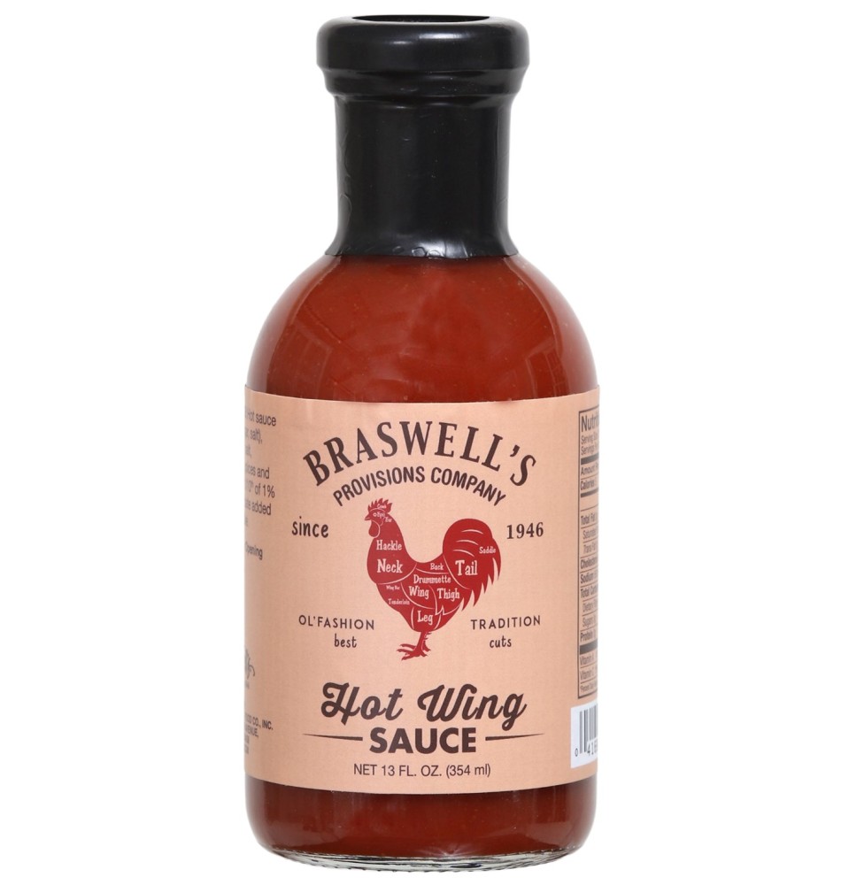 Best Hot Wing Sauce in Mild & Spicy taste Braswell's