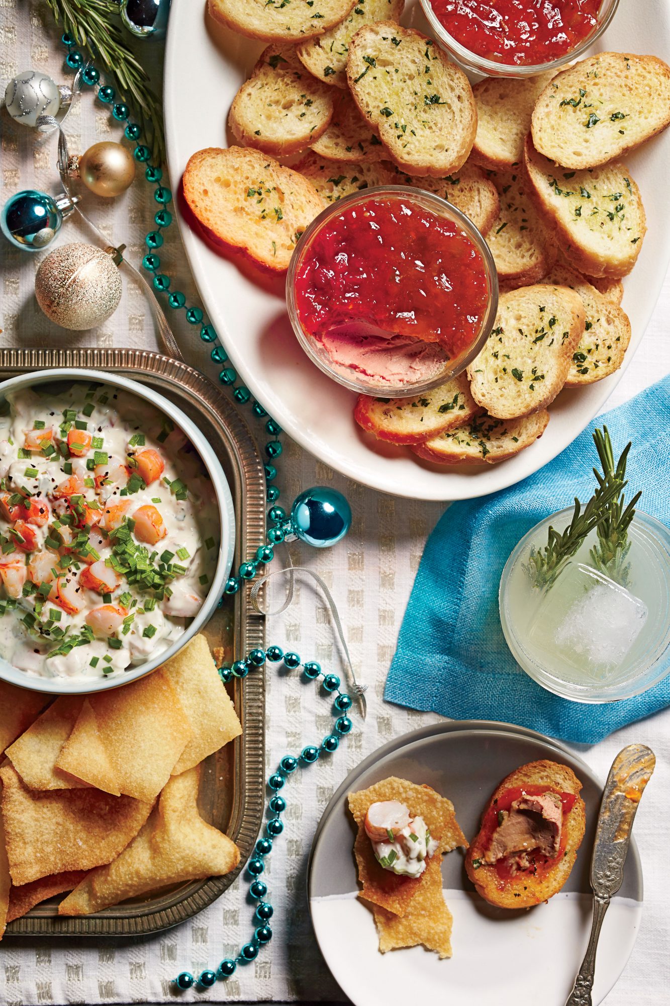 Chicken Liver Mousse Crostini with Pepper Jelly Recipe