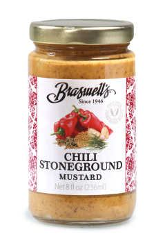 Chili Stone Ground Mustard 8 oz
