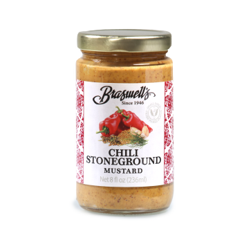 Chili Stone Ground Mustard 8 oz