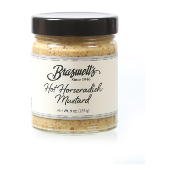Gourmet Hot Horseradish Mustard 9 oz