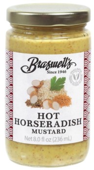 Hot Horseradish Mustard 8 oz