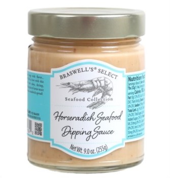 Braswell's Select Horseradish Seafood Dipping Sauce 9 oz