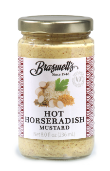 Hot Horseradish Mustard 8 oz