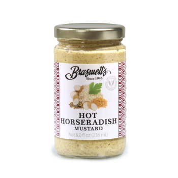 Hot Horseradish Mustard 8 oz
