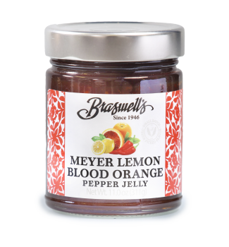 Meyer Lemon Blood Orange Pepper Jelly 11 oz 