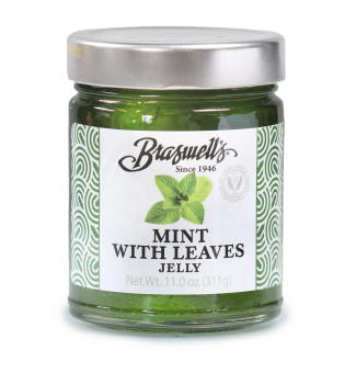 Mint Jelly with Leaves 11 oz 