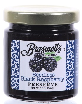 Seedless Black Raspberry Preserves- 5oz