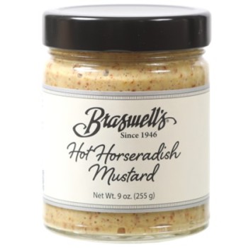 Gourmet Hot Horseradish Mustard 9 oz