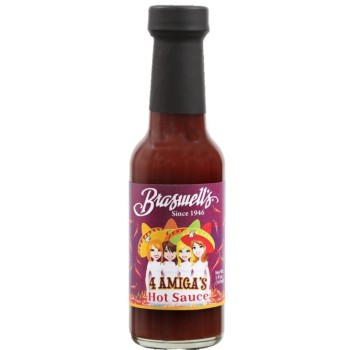 Four Amigas Hot Sauce 5 oz