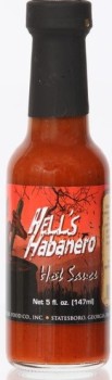 Hell's Habanero Hot Sauce 5 oz
