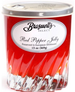 Braswell's Select Red Pepper Jelly 13 oz Reusable Glassware