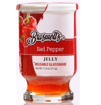 Red Pepper Jelly 11 oz (Reusable Glassware)