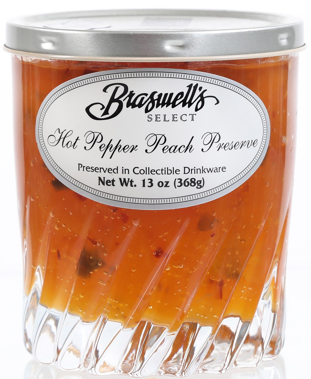 Braswell's Select Hot Pepper Peach Preserve 13 oz