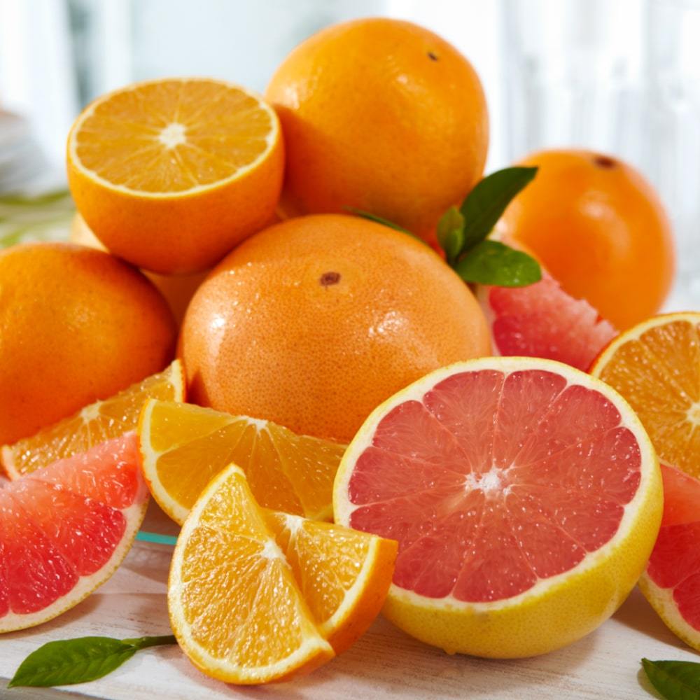 Flame Grapefruit and Oranges