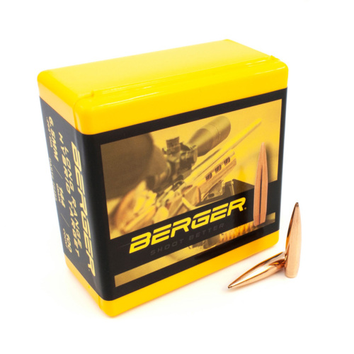 Berger 6.5mm 144 Gr LR Hybrid Target Bullets (500 Ct)