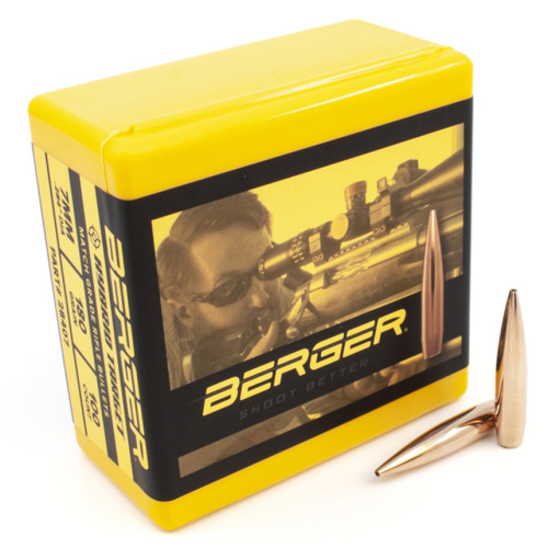Berger 7mm 180 Gr Hybrid Target Bullets (500 Ct)