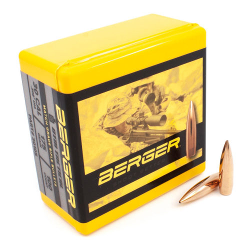 Berger 30 Cal 175 Gr OTM Tactical Bullet 500 Ct
