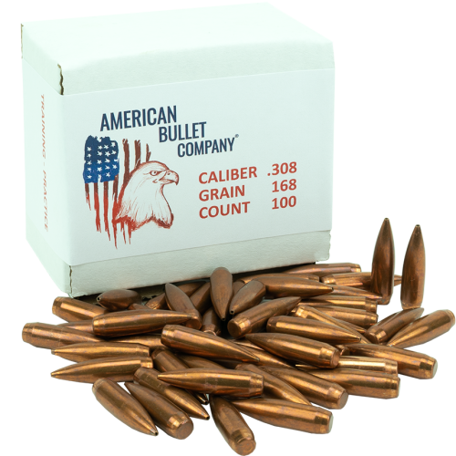 American Bullet Co. Practice Bullets .308 168 Gr HPBT