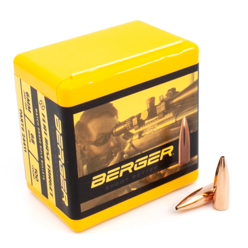 Berger 6mm 68 Gr Match FB Target Bullets (100 Ct)
