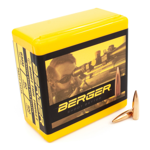 Berger 6mm 90 Gr BT Target Bullets (100 Ct)