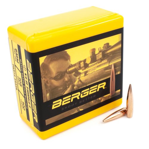 Berger 6mm 105 Gr VLD Bullets (100 Ct)