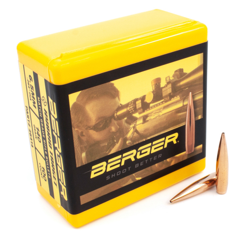 Berger 6.5mm 140 Gr Hybrid Bullets (100 Ct)