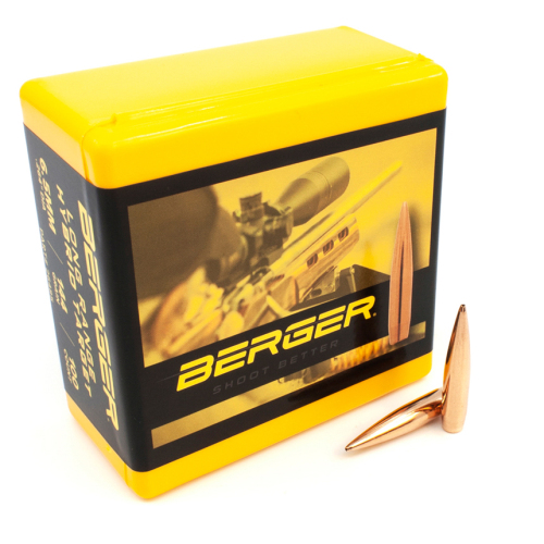 Berger 6.5mm 144 Gr Long Range Hybrid Target Bullets