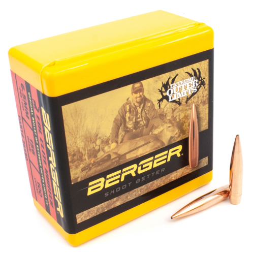 Berger 6.5mm 156 Gr EOL Elite Hunter Match Grade Bullet