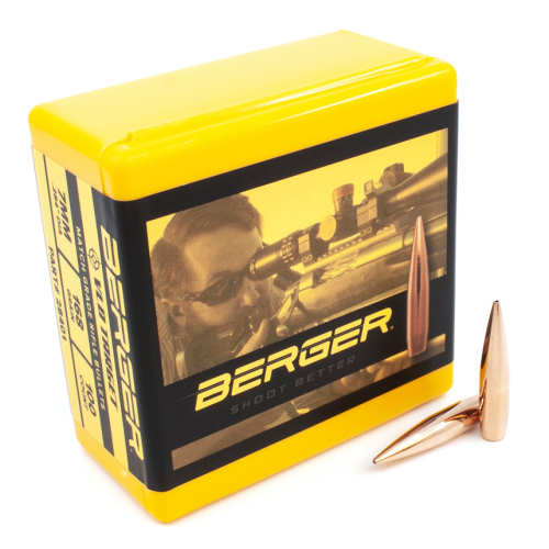Berger 7mm 168 Gr VLD Target Bullets (100 Ct)