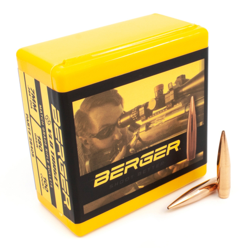 Berger 7mm 180 Gr Match VLD Target Bullets (100 Ct)