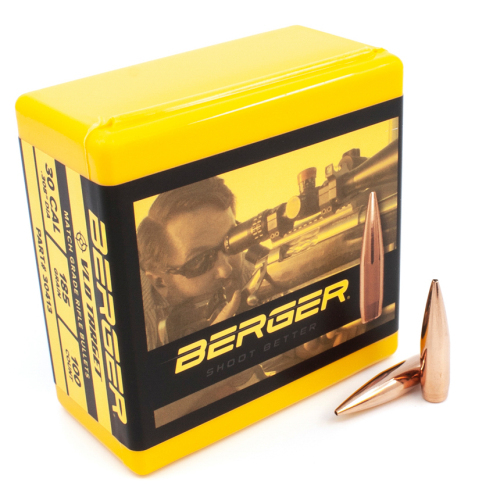 Berger 30 Cal 185 Gr VLD Bullets (100 Ct)