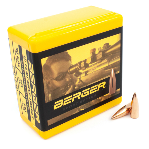 Berger 30 Cal 115 Gr FB Target Bullets (100 Ct)