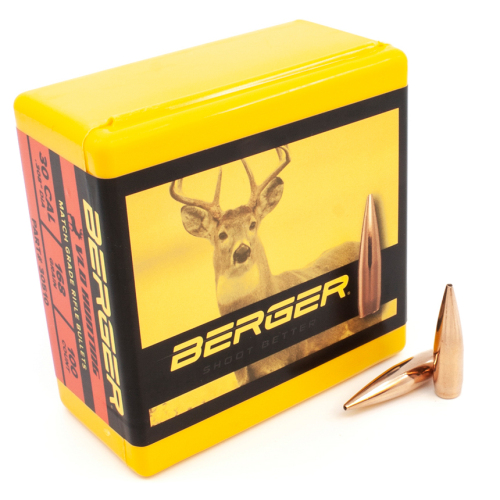 Berger 30 Cal 168 Gr Match VLD Hunting Bullets (100 Ct)